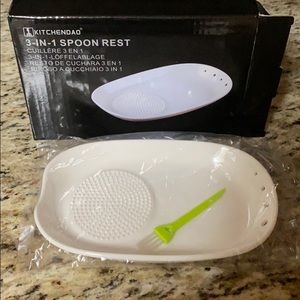 Kitchendao 3-in-1 Spoon Rest - New